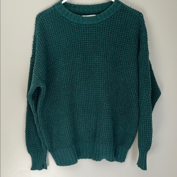 AE oversized waffle knit sweater - Picture 1 of 7